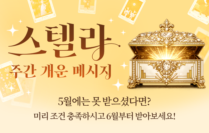 스텔라 주간 개운 가이드 소개