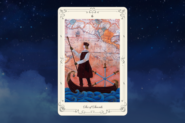 [타로카드 속 상징과 의미] 59. Six of Swords 검6