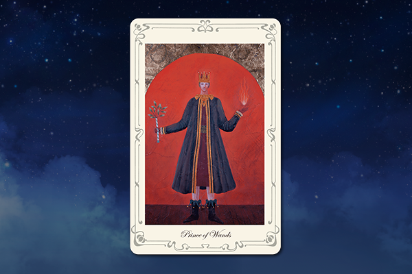 [타로카드 속 상징과 의미] 24. Prince of Wands 지팡이의 왕자