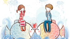 두 사람의 컬러로 보는 오라 궁합 감정